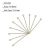 Unique Bargains DIY Craft Necklaces Bracelets Earrings Jewelry Making Iron 21 Gauge Eye Pins 200 Pcs - 4 of 4