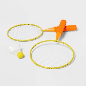 Badminton Set 3pc Orange/Yellow - Sun Squad™ - 1 of 3