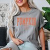 Simply Sage Market Women's Pumpkin Spice Varsity Short Sleeve Garment Dyed Tee - 2 of 2