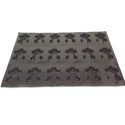 Sasa Demarle FP 01186 Jigsaw Puzzle Piece Molds Flexipan, 18 Cavities, 26" Length, 18" Width, 1.5" Height