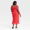 Women's Ruffle Slip Dress - A New Day™ - 2 of 3