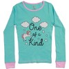 Just Love Girls Printed Pajama Sets - Snug Fitting PJ Tops & Bottoms for Girls - 2 of 3