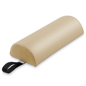 Saloniture 13" x 6" x 3" Half Round Neck Massage Table Bolster Pillow Pad - 1 of 4