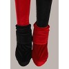 HalloweenCostumes.com Deluxe Harley Quinn Costume for Kids, Red & Black Jumpsuit & Mask for Super Villain Outfit & Comic Cosplay - 4 of 4
