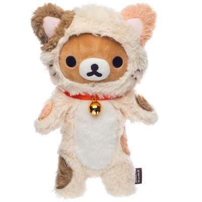 Rilakkuma San-X Original In A Fluffy Huggable Cat Costume