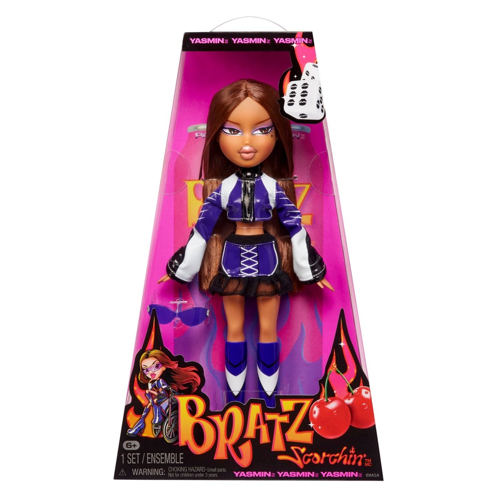 Photos - Doll Bratz Scorchin' Yasmin Fashion  with Accessories: Articulated with Removable Clothes & Accessory Pieces 