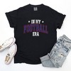 Simply Sage Market Women's In My Football Era - Blue Short Sleeve Garment Dyed Tee - 3 of 4