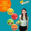 Gaga Ball Xtreme 4 Pack - 5 Inch Silly Faces Playground Balls w Air Pump - Durable Rubber Balls for Kickball, Dodge Ball, Handball, Four Square, Camp, - 2 of 4