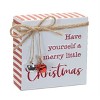 Metal Christmas Sentiment Sign 4 Inch Holiday Tabletop Decor by Melrose - 2 of 4