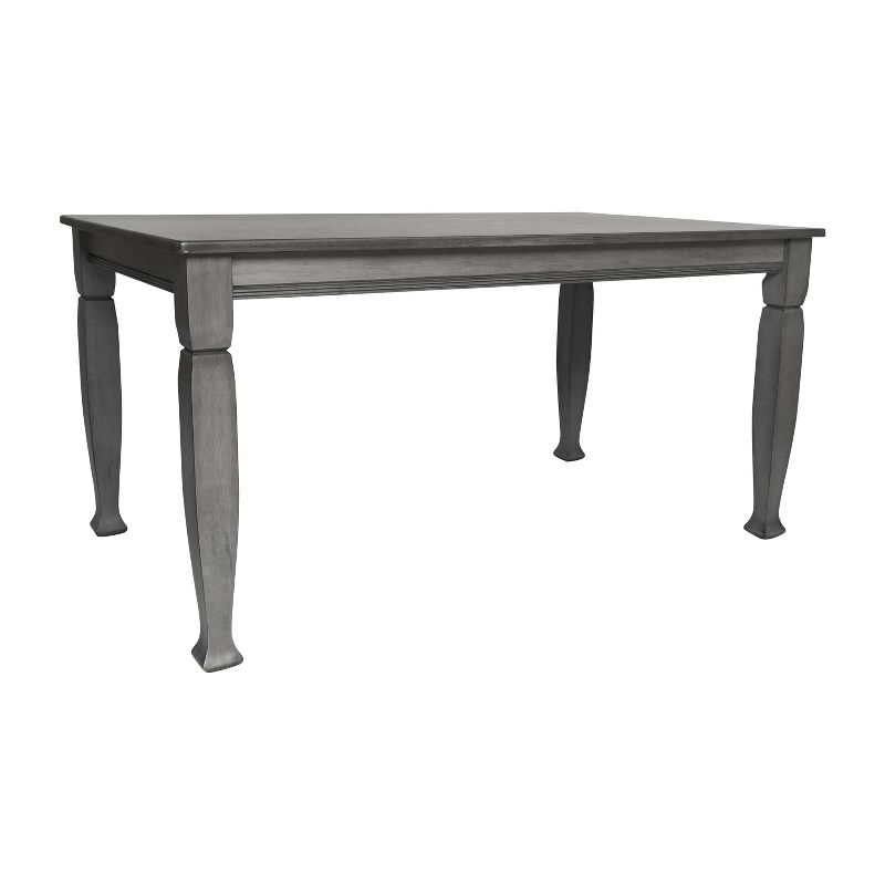 Merrick Lane Wooden Dining Table with Sculpted Legs, 1 of 12