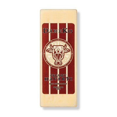 Dane Ko. Creamy Havarti Cheese Wedge - 7oz