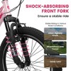 Dexmalle 20 Inch Kid’s Bicycle for 7-12 Years Old with Adjustable Saddle & Anti-slip Handlebar - 4 of 4