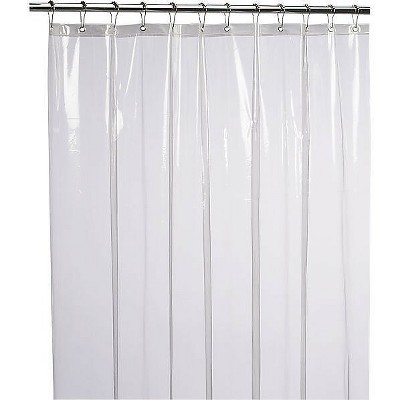   Basics 8-Gauge PEVA Shower Curtain or Liner