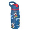 Zak Designs 14oz Mickey Mouse Tranquility Sip Water Bottle - 3 of 4
