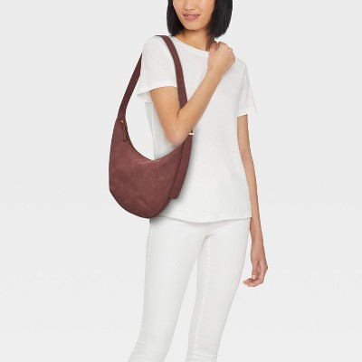 Slouchy Crescent Sling Handbag - Universal Thread' - image 2