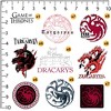 Game of Thrones House Targaryen 100ct Vinyl Large Deluxe Stickers Variety Pack - 2 of 4