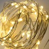LumaBase Battery-Operated LED Fairy String Lights, Warm White - Set of 2 - 2 of 4
