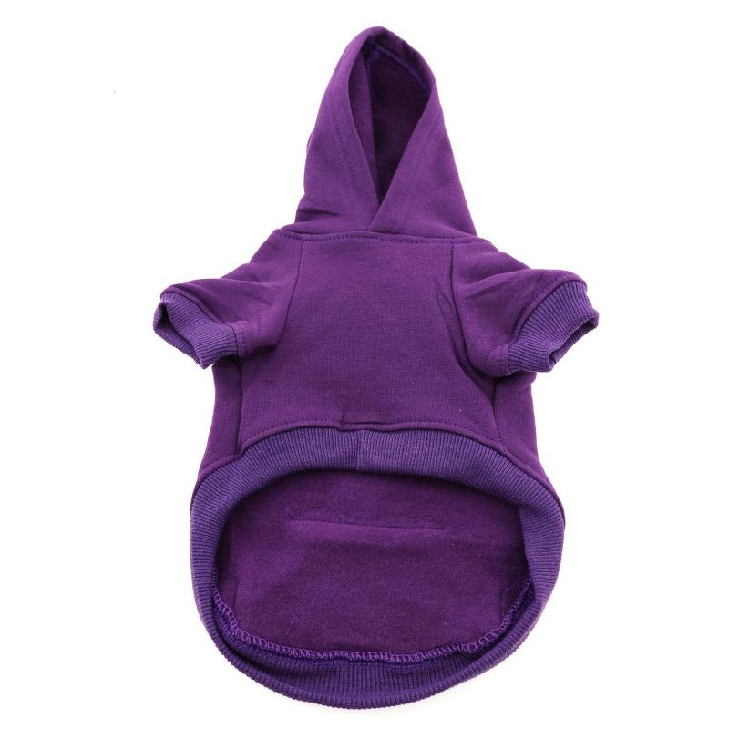 Doggie Design Flex-Fit Hoodie-Purple, 3 of 7