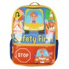 Blippi Backpack Safety First Kids School Travel Backpack 5 Pc Set With Lunch  Box Multicoloured : Target