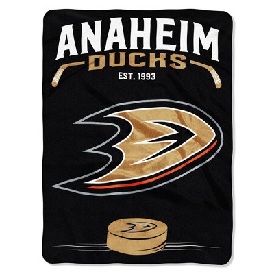 NHL Anaheim Ducks Inspired Raschel Throw Blanket