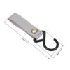 Unique Bargains PU Leather Strap Camping Outdoor Plastic S Shelf Hooks and Hangers 4 Pcs - 2 of 4