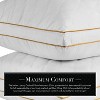 Dr. Pillow Italian Luxury Quilted Pillow - Queen, Set of 2 - 4 of 4