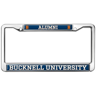 Bucknell University Alumni Logo Full Size Standard License Plate Metal Frame