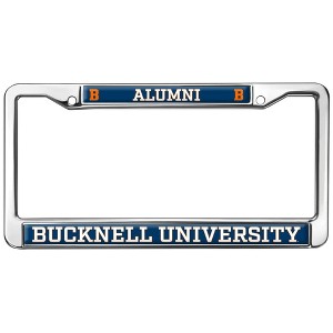 Bucknell University Alumni Logo Full Size Standard License Plate Metal Frame - 1 of 4