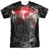 Men's Justice League Movie Cyborg Uniform (Front Back Print) Short Sleeve Costume T-Shirt - 2 of 4