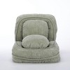 CAVINAS Bean Bag Chair Lazy Sofa Couch with 5 Adjustable Position, Space Saving Design for Living Room - 3 of 4