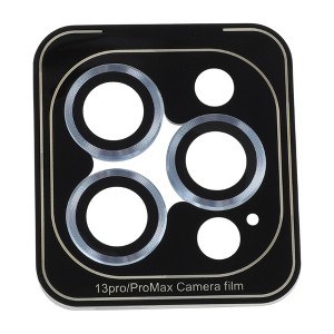 Unique Bargains Lens Cover 5H Glossy Camera Protector for IPhone13 Pro/13 Pro Max with Alignment Tool & CD Pattern Glass Blue 1Pcs - 1 of 4