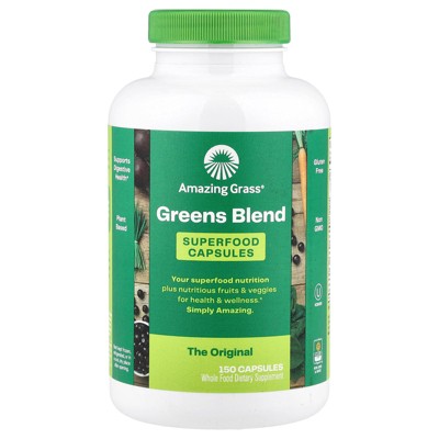 Amazing Grass Greens Blend, The Original, 150 Capsules