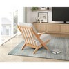 PAGED Chenille Accent Chairs,Arm Chair with Reversible Back,Comfy Chairs for Living Room,Bedroom - 4 of 4