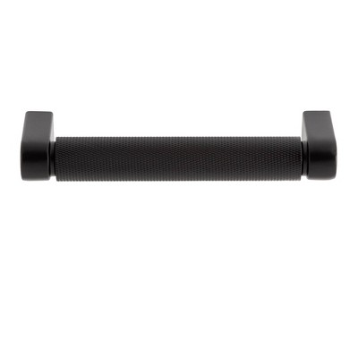 Kent Matte Black 4" Knurled Bar Pull Multipack