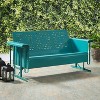 Bates Outdoor Sofa Glider - Turquoise - Crosley - 2 of 4
