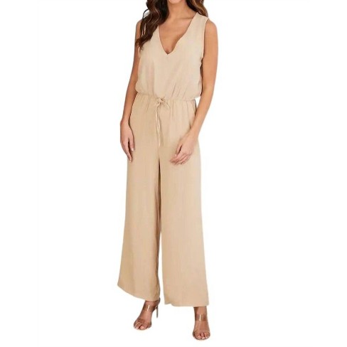 Women's Calista Wide Leg Jumpsuit - Venti6 - image 1 of 3