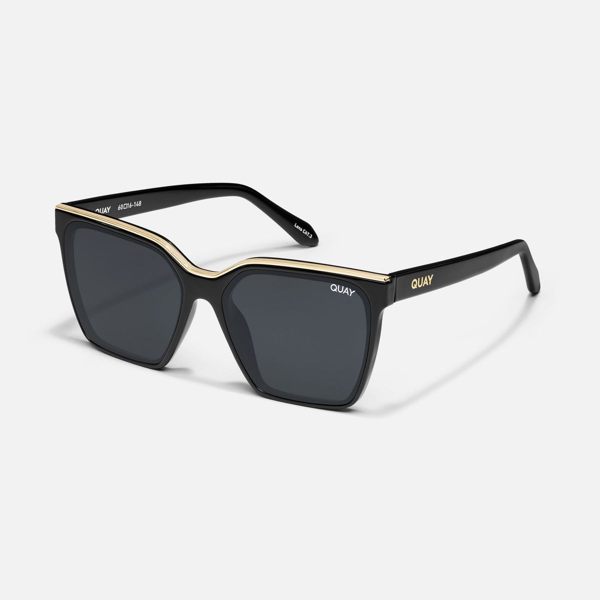 QUAY Womens Level Up Square Sunglasses - thumbnail 5