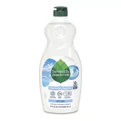 Seventh Generation Dish Liquid Soap - Free & Clear - 19 fl oz