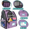 PetAmi Premium Dog Backpack Carrier Small Large Cat Puppies, Ventilated Pet Hiking Travel Bag, Airline Approved Safety Camping Biking - 2 of 4