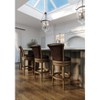 Maven Lane Pullman Swivel High Back Vegan Leather Bar Height Bar Stool - 3 of 4
