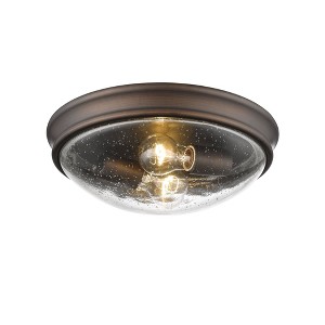 Millennium Lighting 2 - Light Flush Mount in  Rubbed Bronze - 1 of 4
