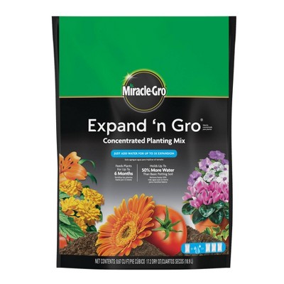 Miracle-Gro Expand 'N Gro Concentrated Planting Mix