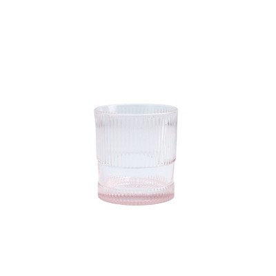9oz Glass Noho Double Old Fashion Glass Pink - Fortessa Tableware Solutions