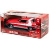 1976 Ford Gran Torino Red with White Stripes "Starsky and Hutch" (1975-1979) TV Series 1/24 Diecast Model Car by Greenlight - 4 of 4