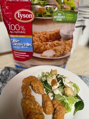 tyson crispy chicken strips review