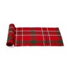 tag Sleigh Ride Holiday Tartan Plaid Red and Green Cotton Table Runner 72.0 in. - 2 of 2
