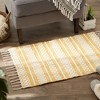 Design Imports Chenille Doodle Lines Rug - Honey Gold - 2 X 3 Ft - 4 of 4