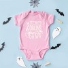 The Juniper Shop Witches Goblins Ghosts Puff Print Baby Bodysuit - 2 of 3