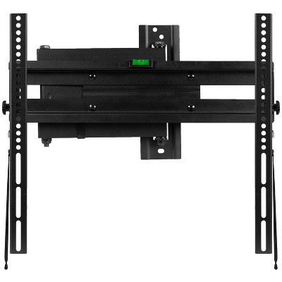 Black Full Motion Steel TV Wall Mount for 32"-55" TVs