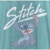 Women's Lilo & Stitch Sitting and Winking Racerback Tank Top - 2 of 4